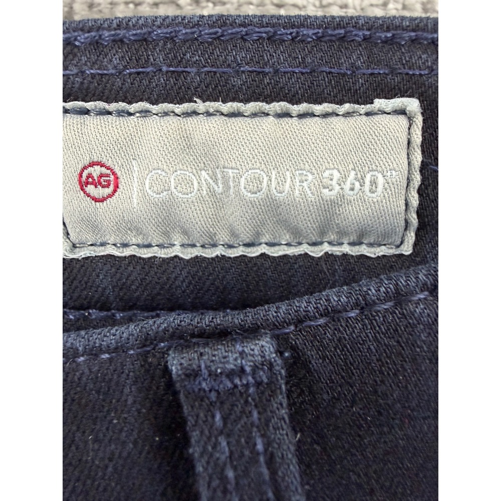 AG Adriano Goldschmied Farrah Skinny Jeans Black Contour 360 High Rise 30R USA - Picture 7 of 11